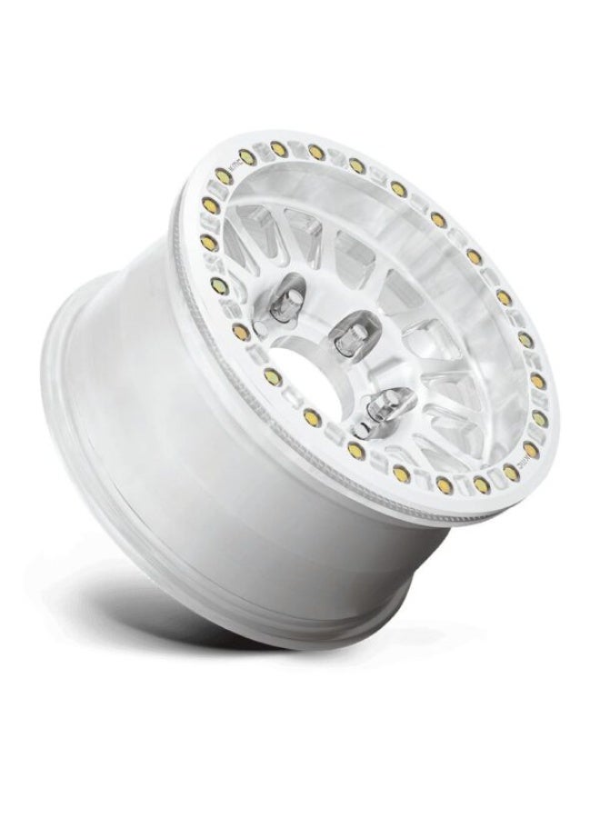 KMC KM445 IMPACT FORGED (Beadlock) 17X9 6X165.1 ET-12 SILVER MIRROR MACH FACE - Image 2